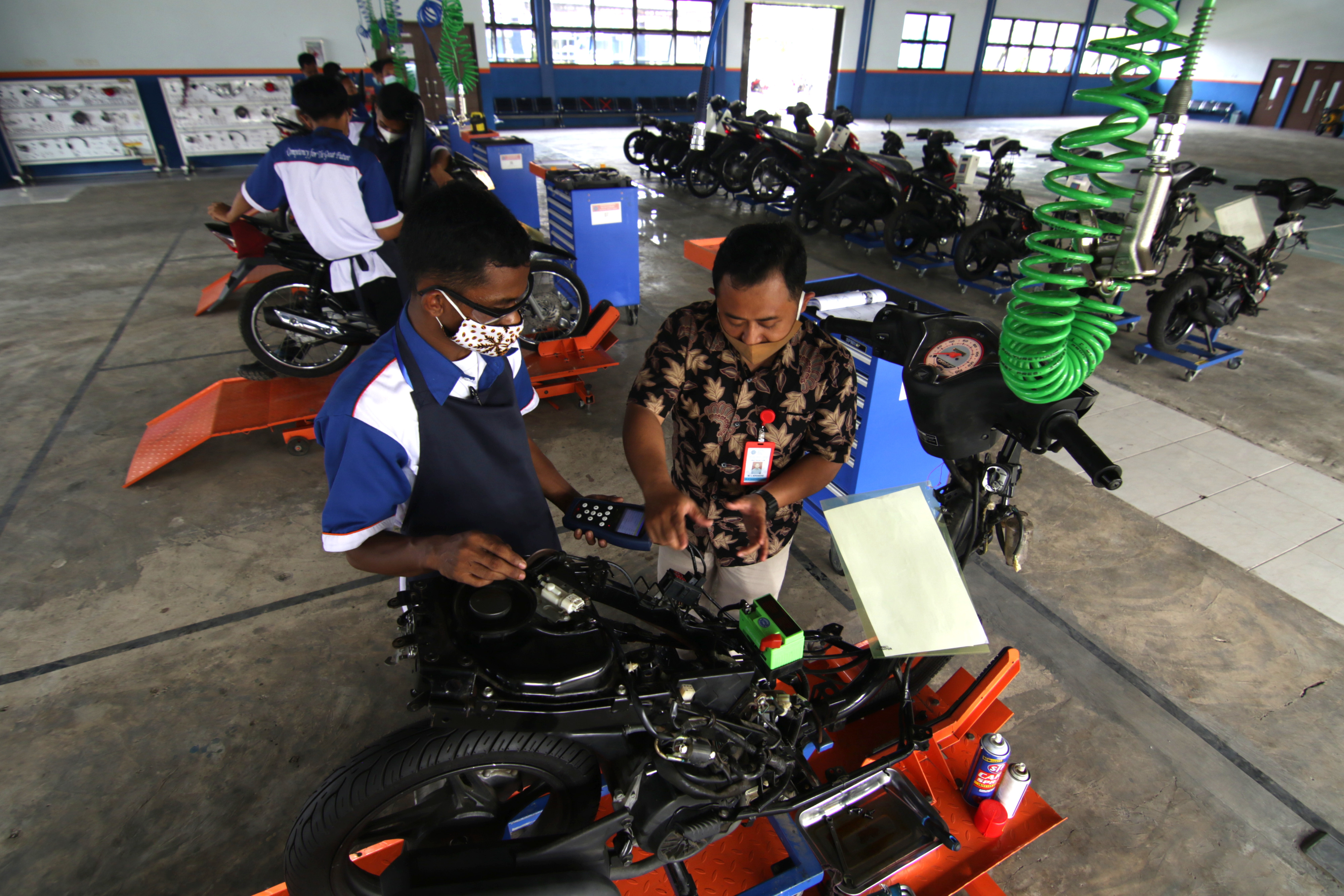 Pelatihan di Balai Latihan Kerja Banyuwangi