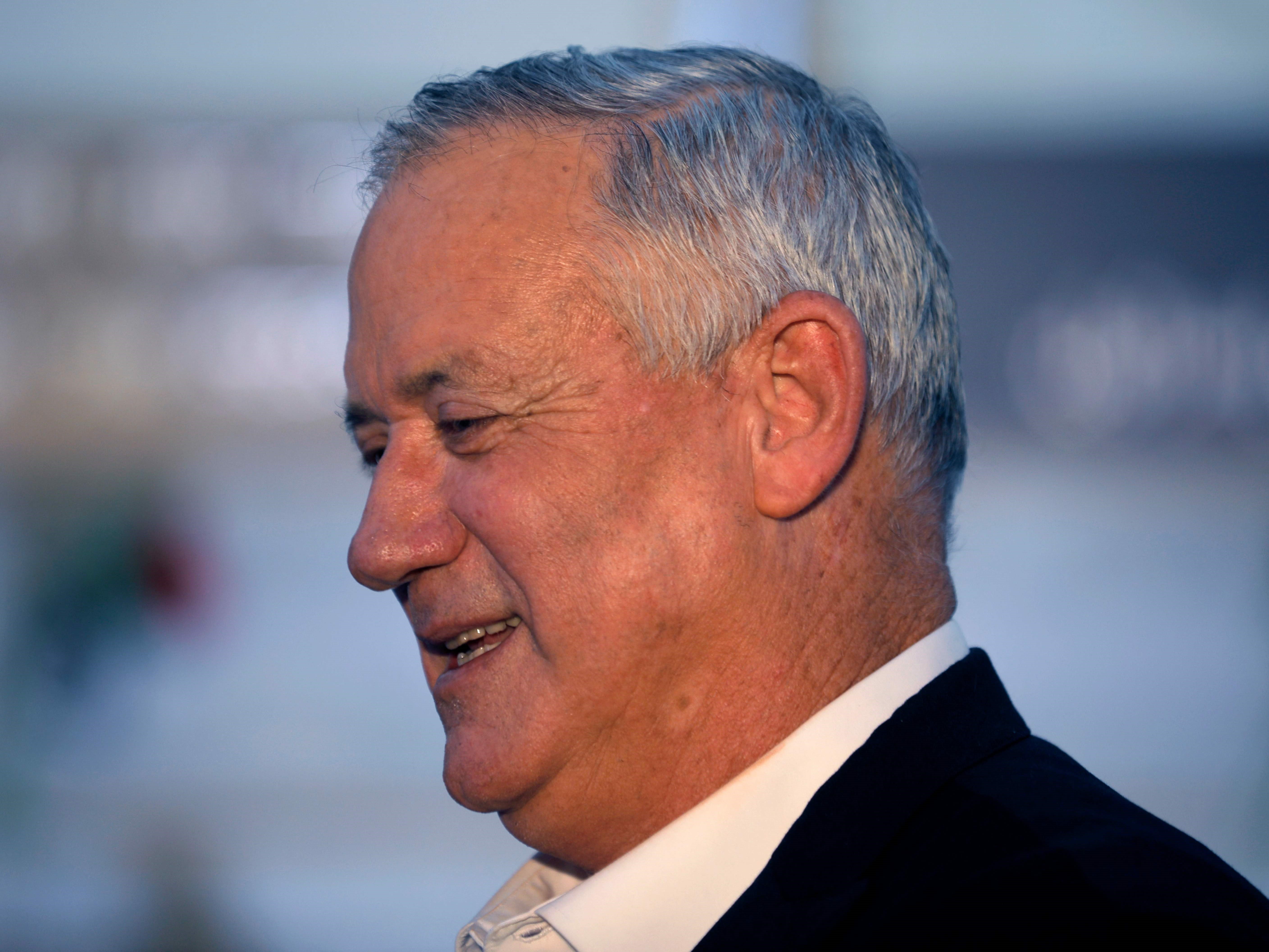 Menhan Israel Benny Gantz.