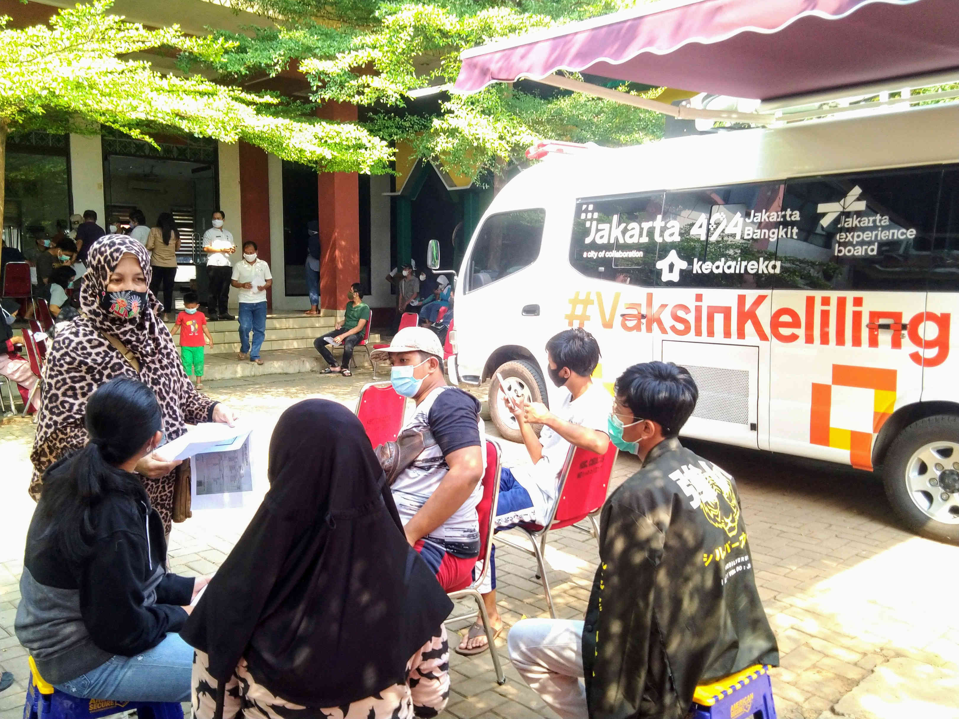 Anies Klaim Vaksinasi Keliling tidak Memiliki Kendala