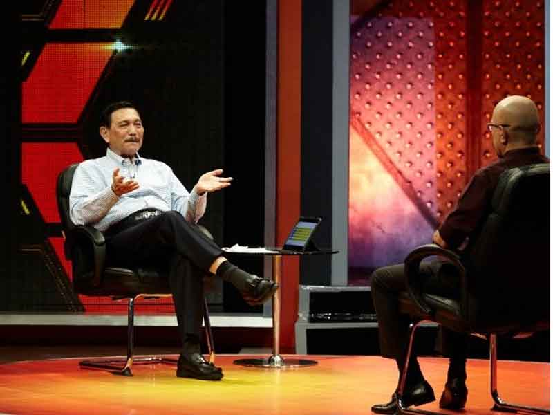 Menteri Koordinator Bidang Kemaritiman dan Investasi (Marinves) Luhut Binsar Pandjaitan.. 