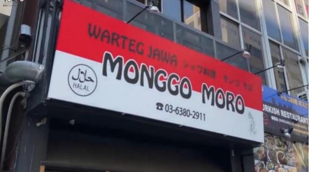 Vlog Perdana KBRI Jepang Ungkap Warteg di Tengah Kota Tokyo