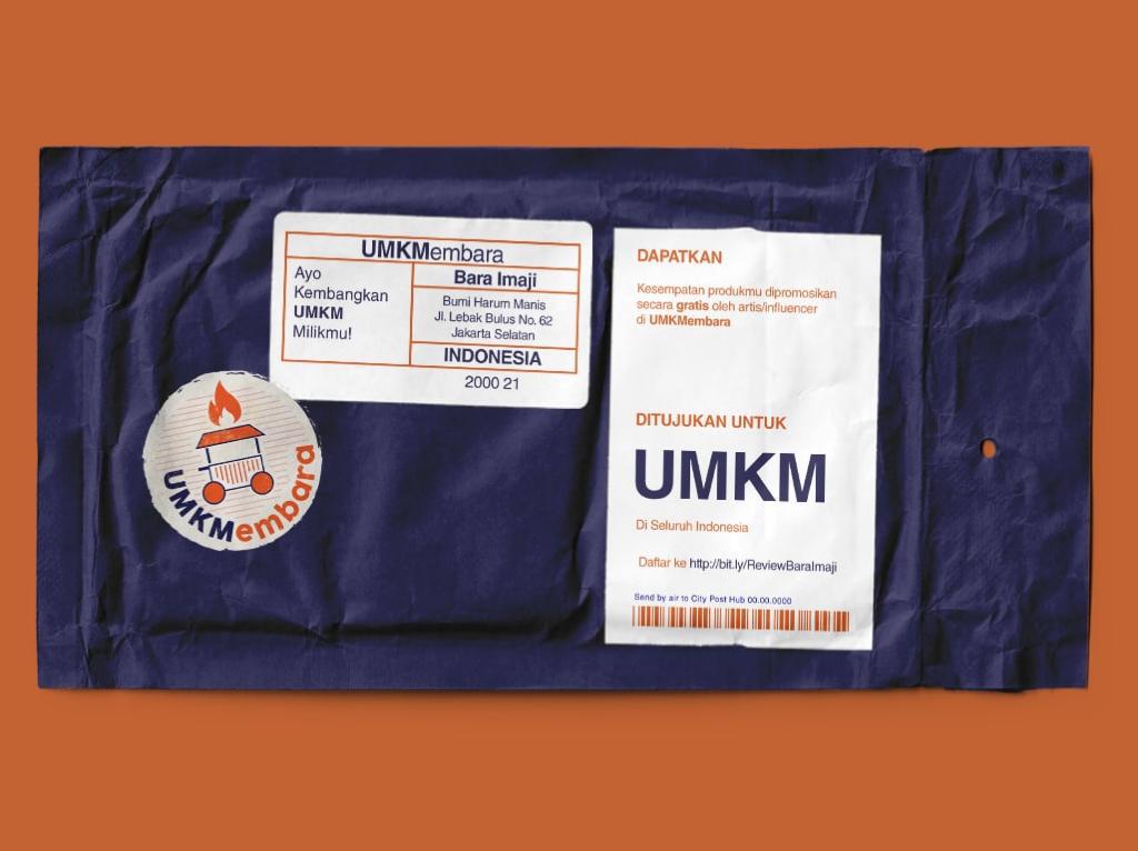 Bantu UMKM Indonesia Bara Imaji Luncurkan Program UMKMembara