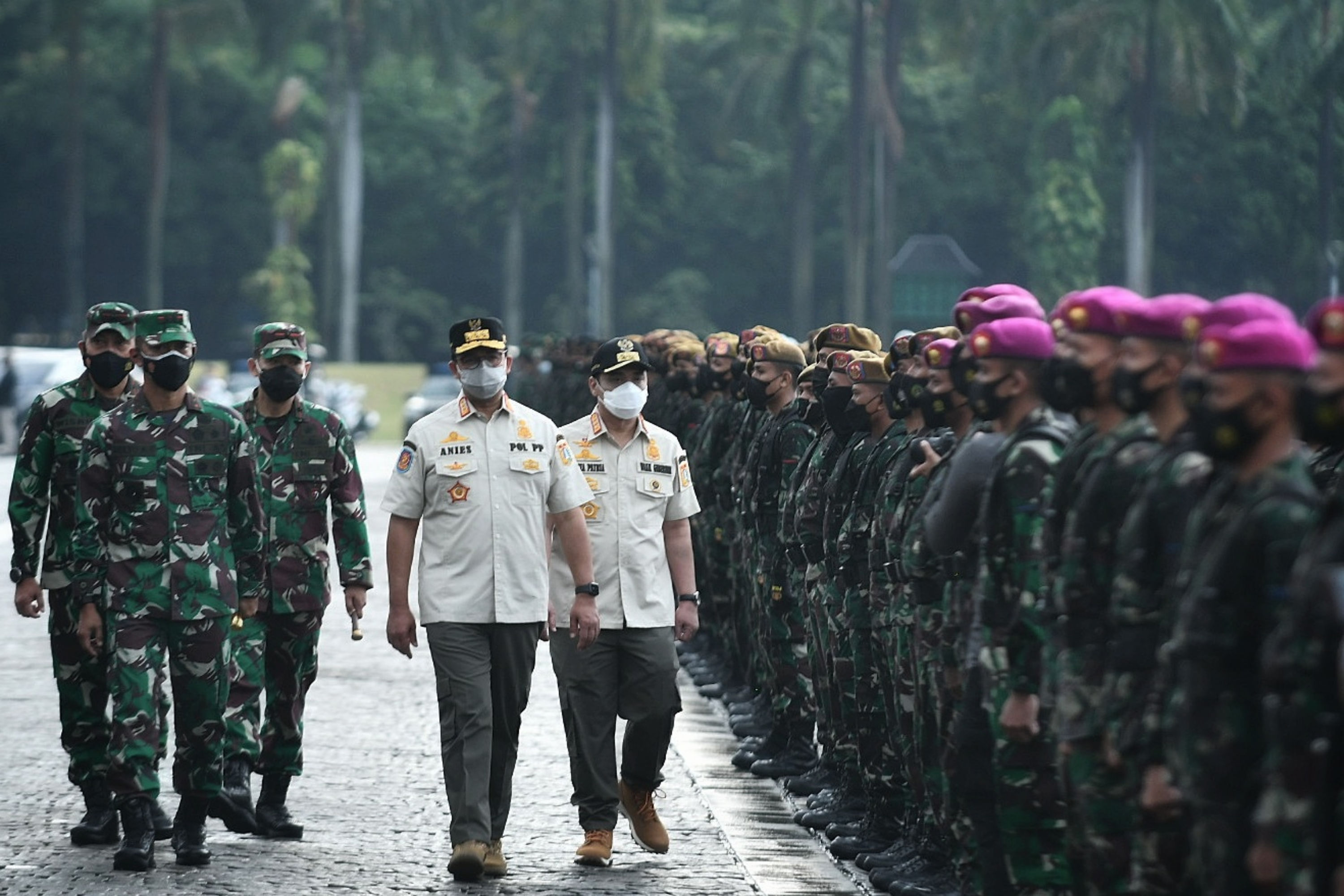 Di Jakarta, 4.463 Personel Gabungan Kawal PPKM Darurat