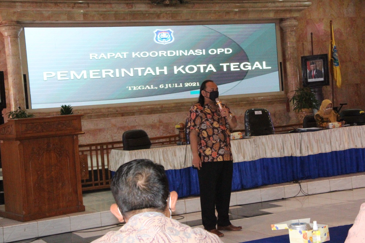 Wali Kota Tegal, Jawa Tengah, Dedy Yon Supriyono.