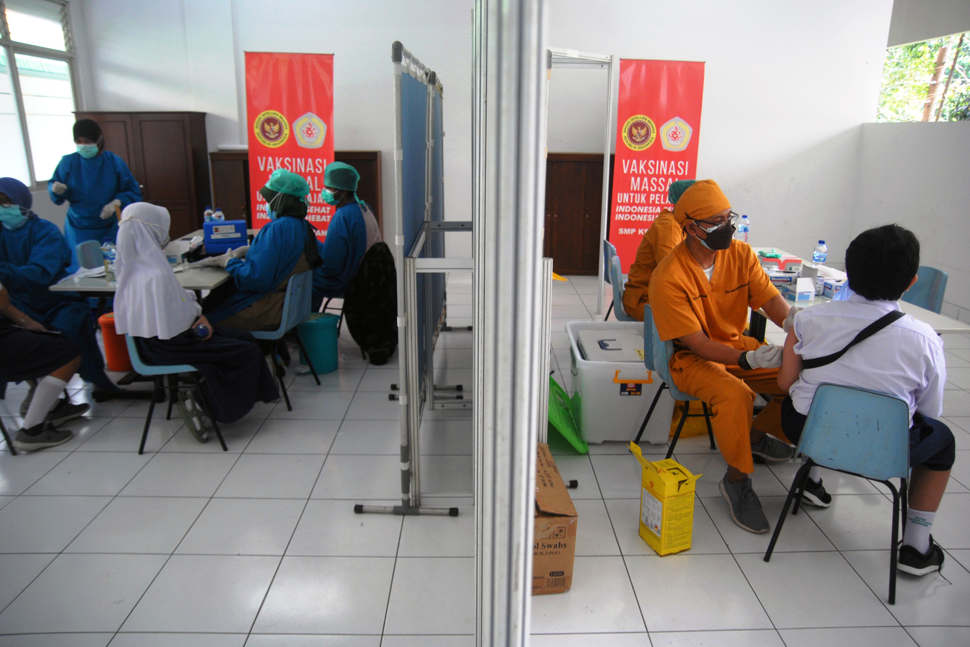 BINDA DIY Targetkan Vaksinasi Pelajar Selesai 17 Agustus