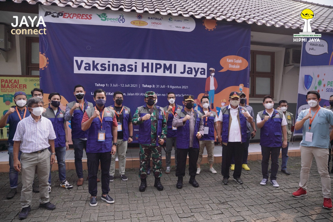 Sentra vaksinasi HIPMI Jaya