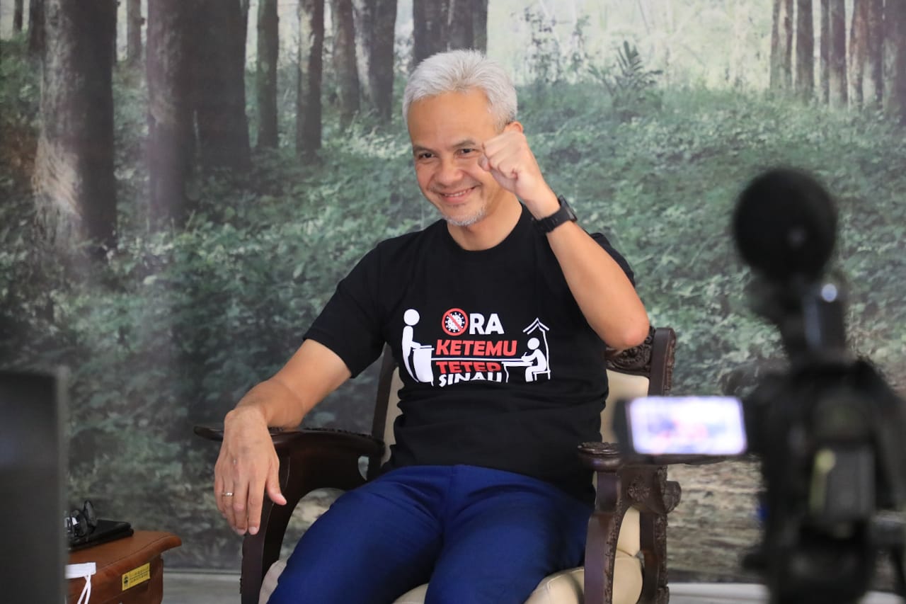 Gubernur Jawa Tengah Ganjar Pranowo.