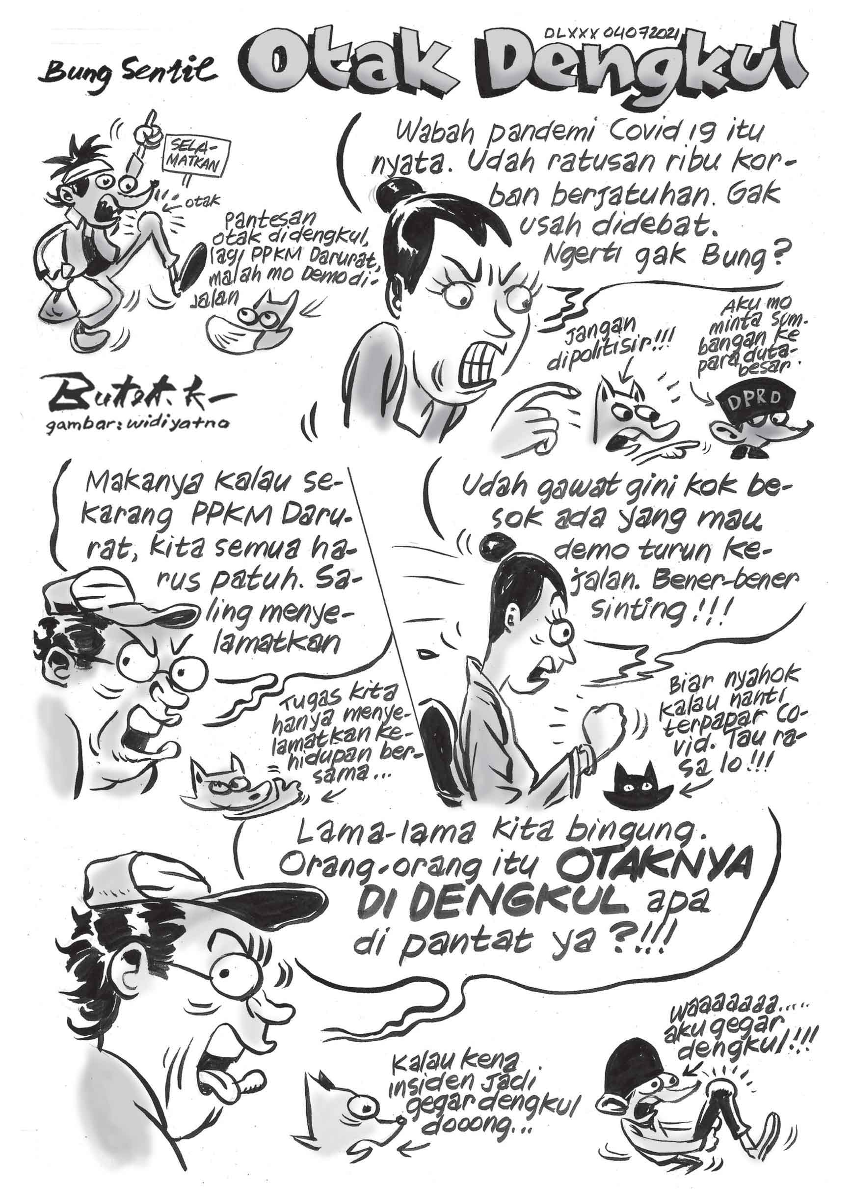 Bung Sentil Otak Dengkul