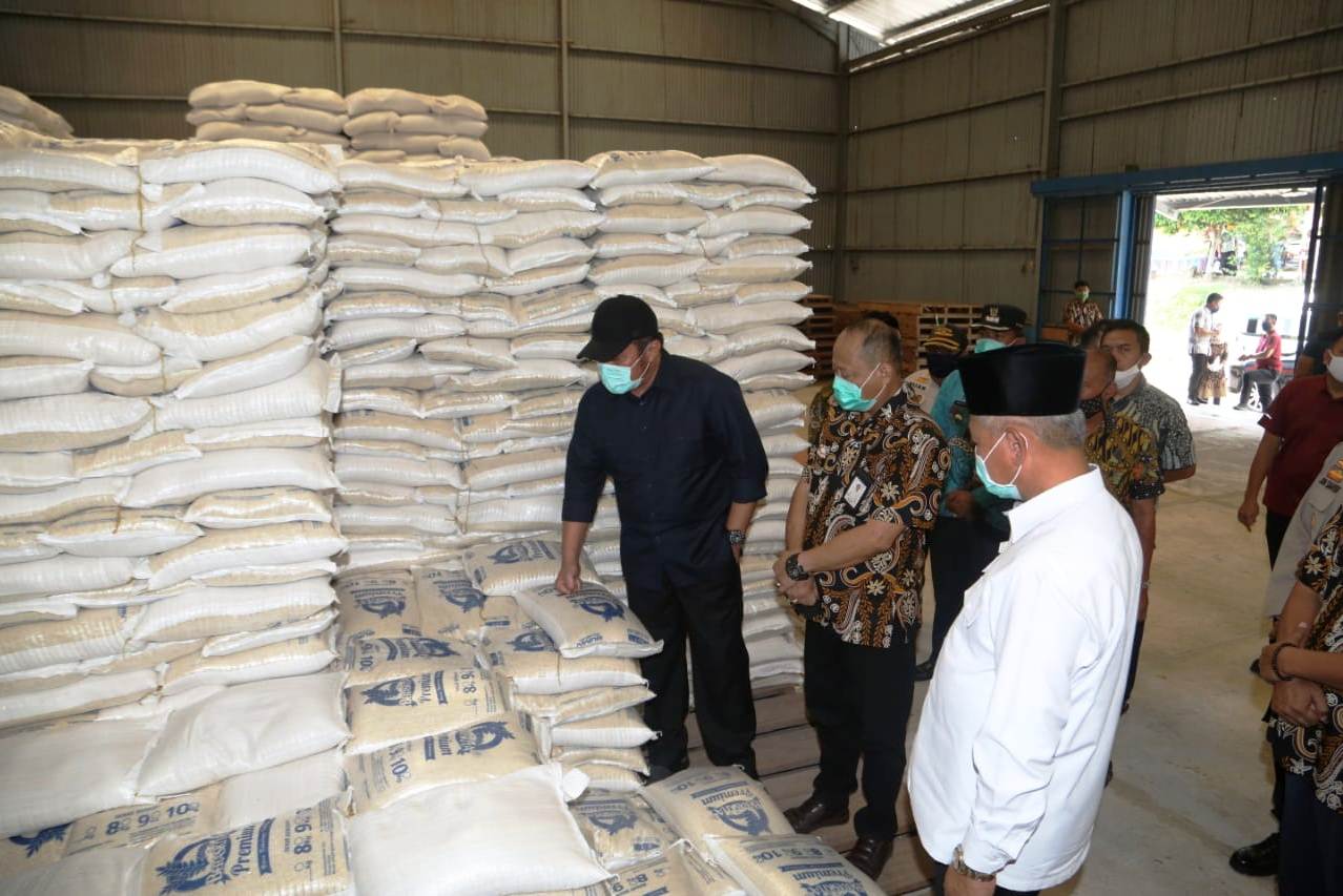 Stok Beras di Gudang Bulog Sumsel Babel Penuhi Kebutuhan Satu Tahun ke Depan