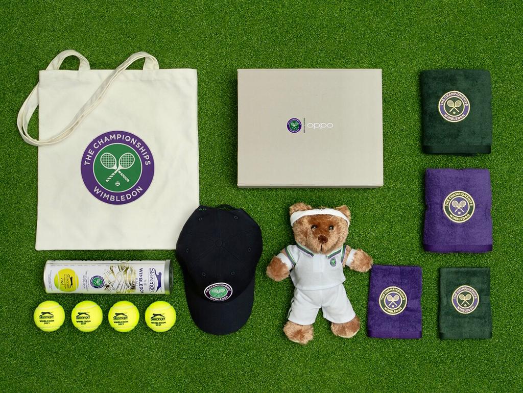 Ilustrasi Merchandise Wimbledon