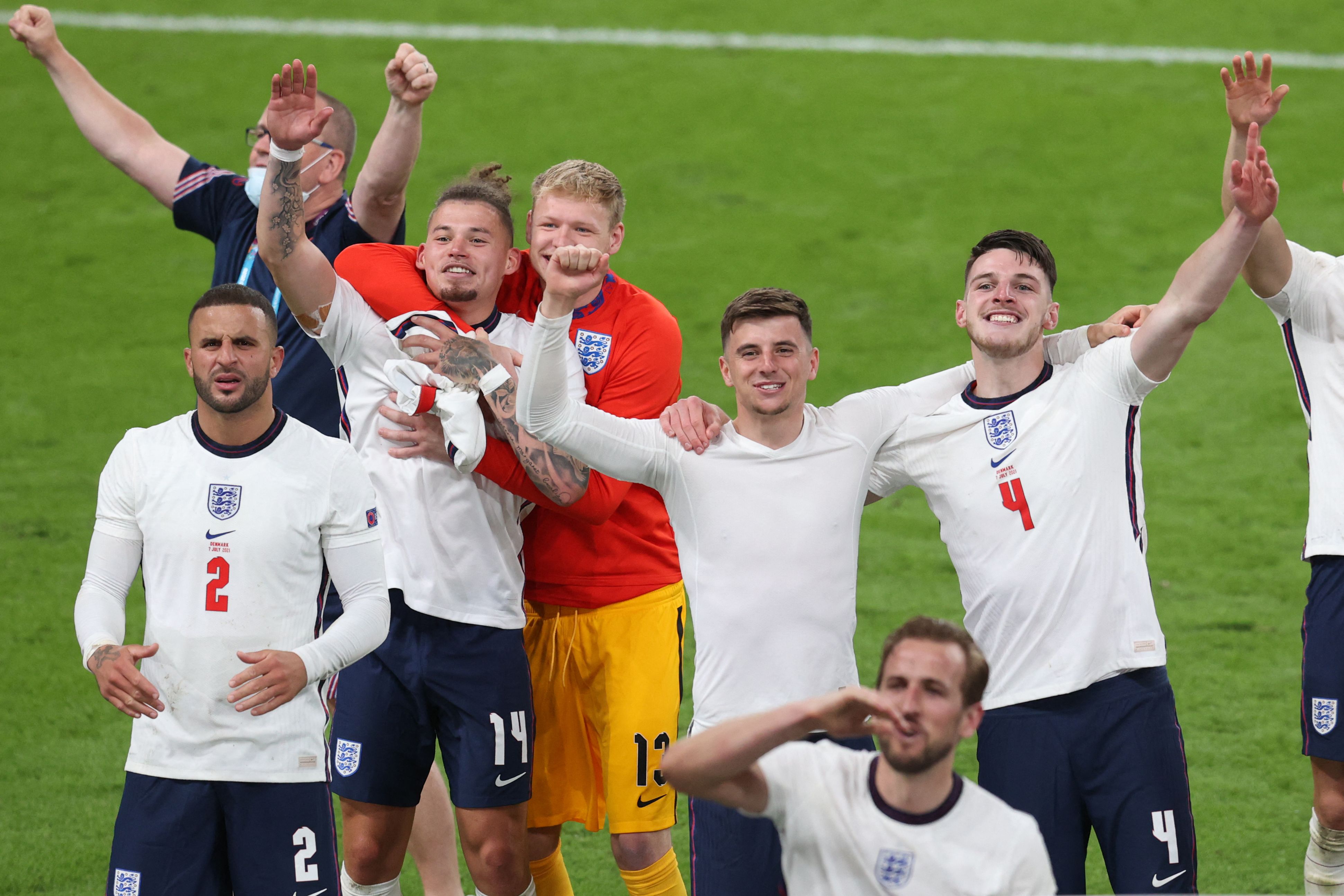 Inggris Bertekad Cetak Sejarah di Piala Eropa