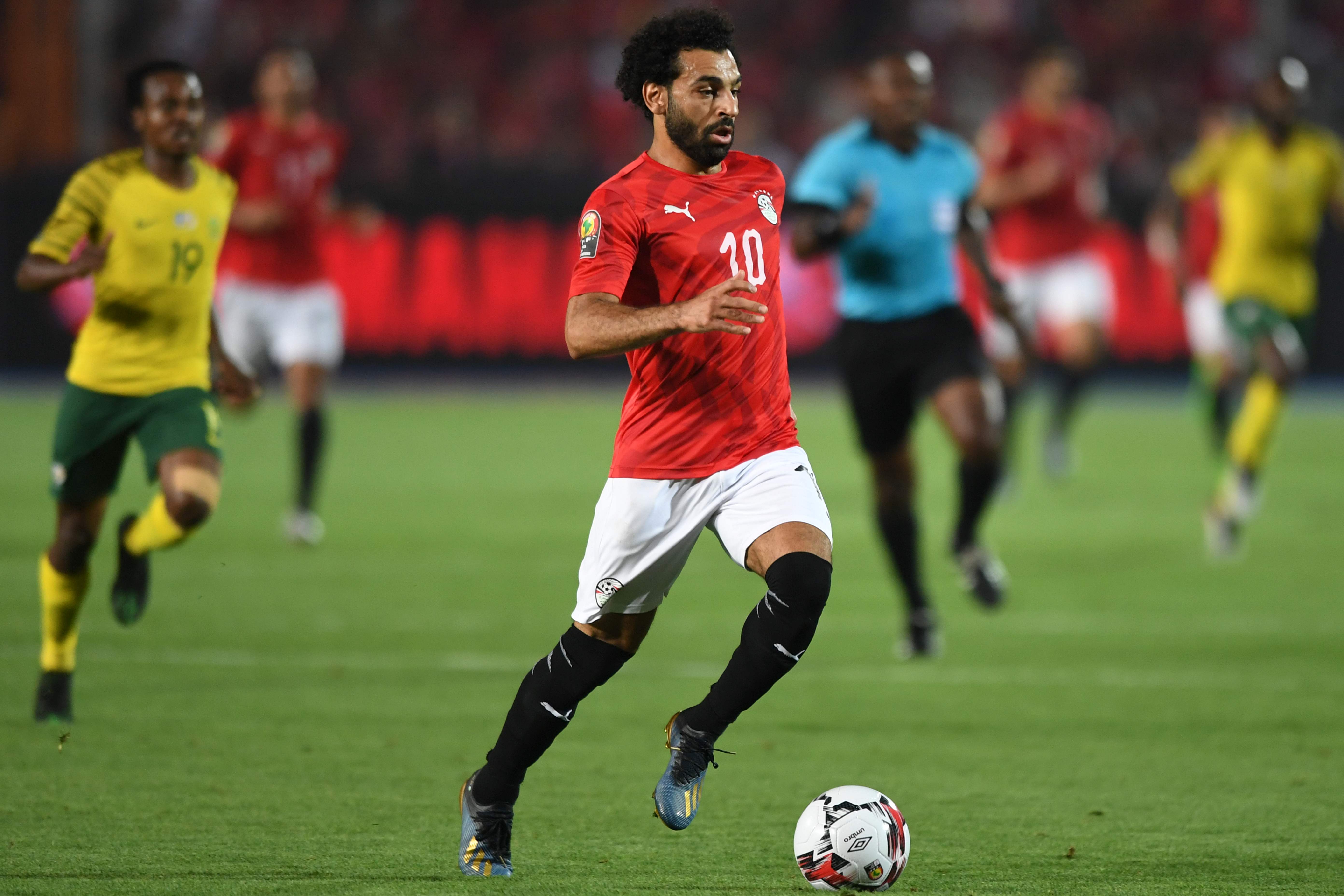 Penyerang timnas Mesir Mohamed Salah