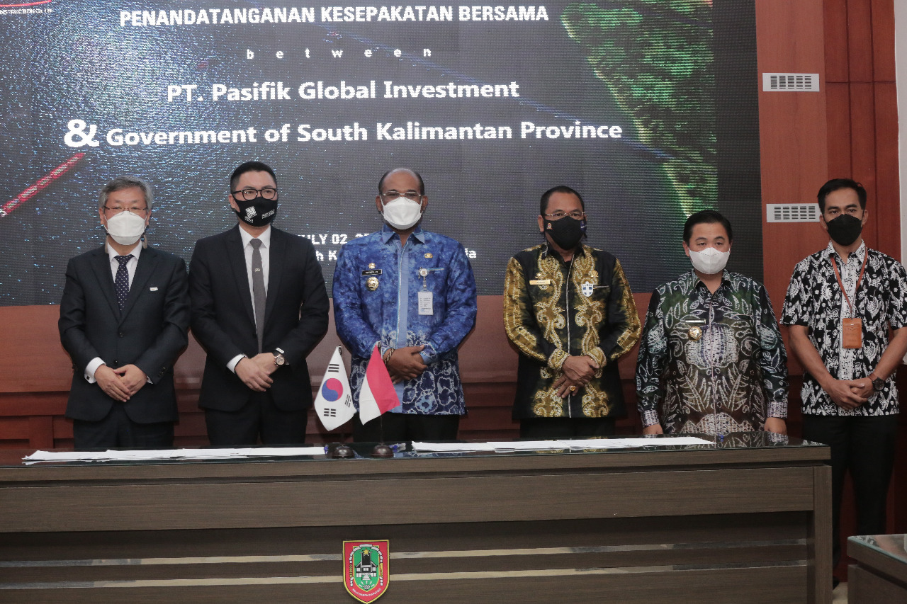 Tawarkan Proyek Strategis, Kalsel Gandeng Investor Korea 