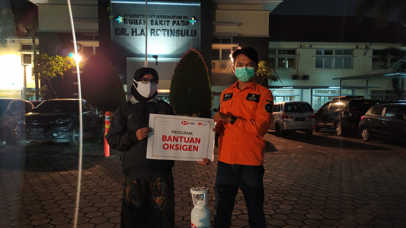 Bantuan tabung oksigen untuk pasien Covid-19 dan mereka yang isolasi mendari di seputar Jabodetabek, Bandung, dan Cimahi.