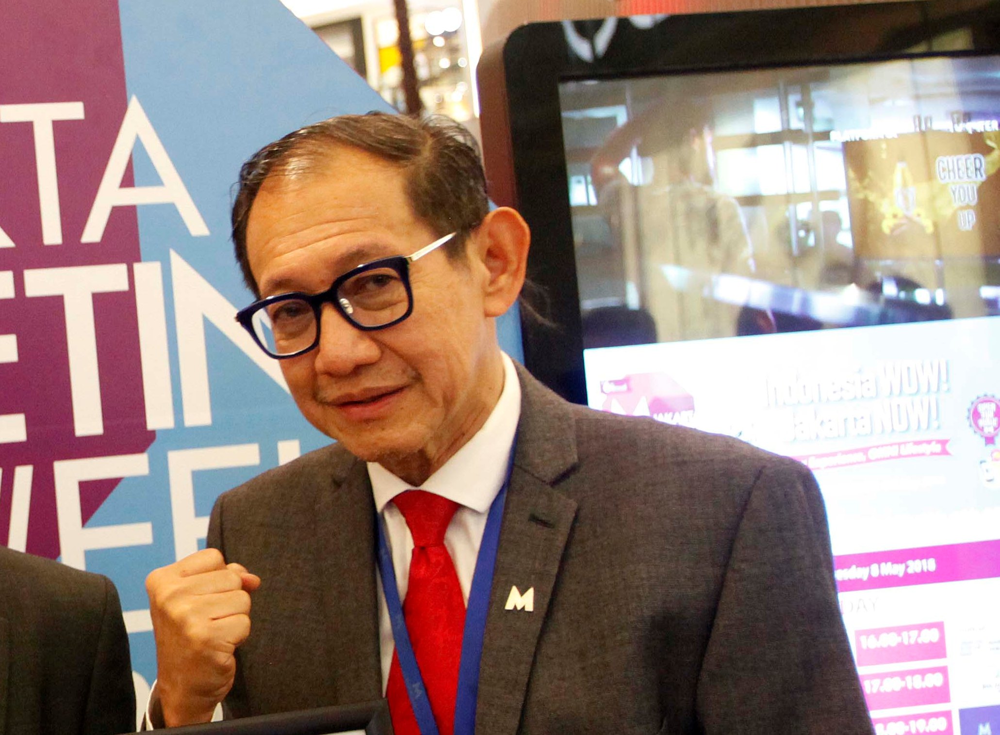 Pakar bisnis dan marketing Hermawan Kartajaya. 