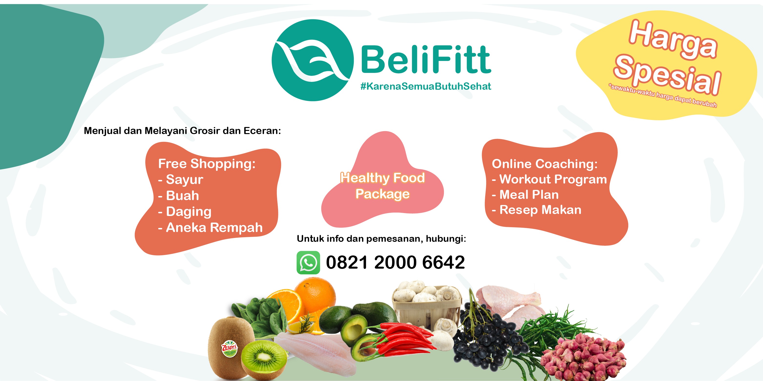 Belifitt di salah satu platform e-commerce