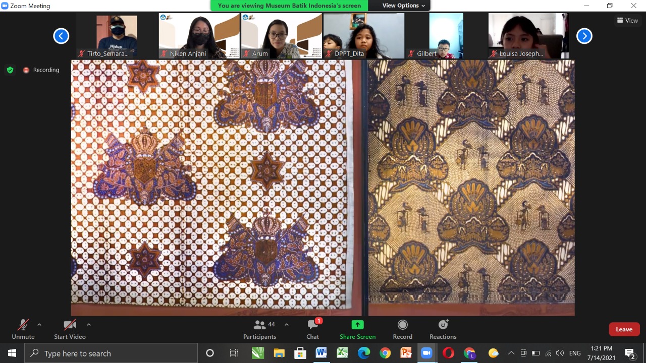 Tur Virtual ke Museum Batik