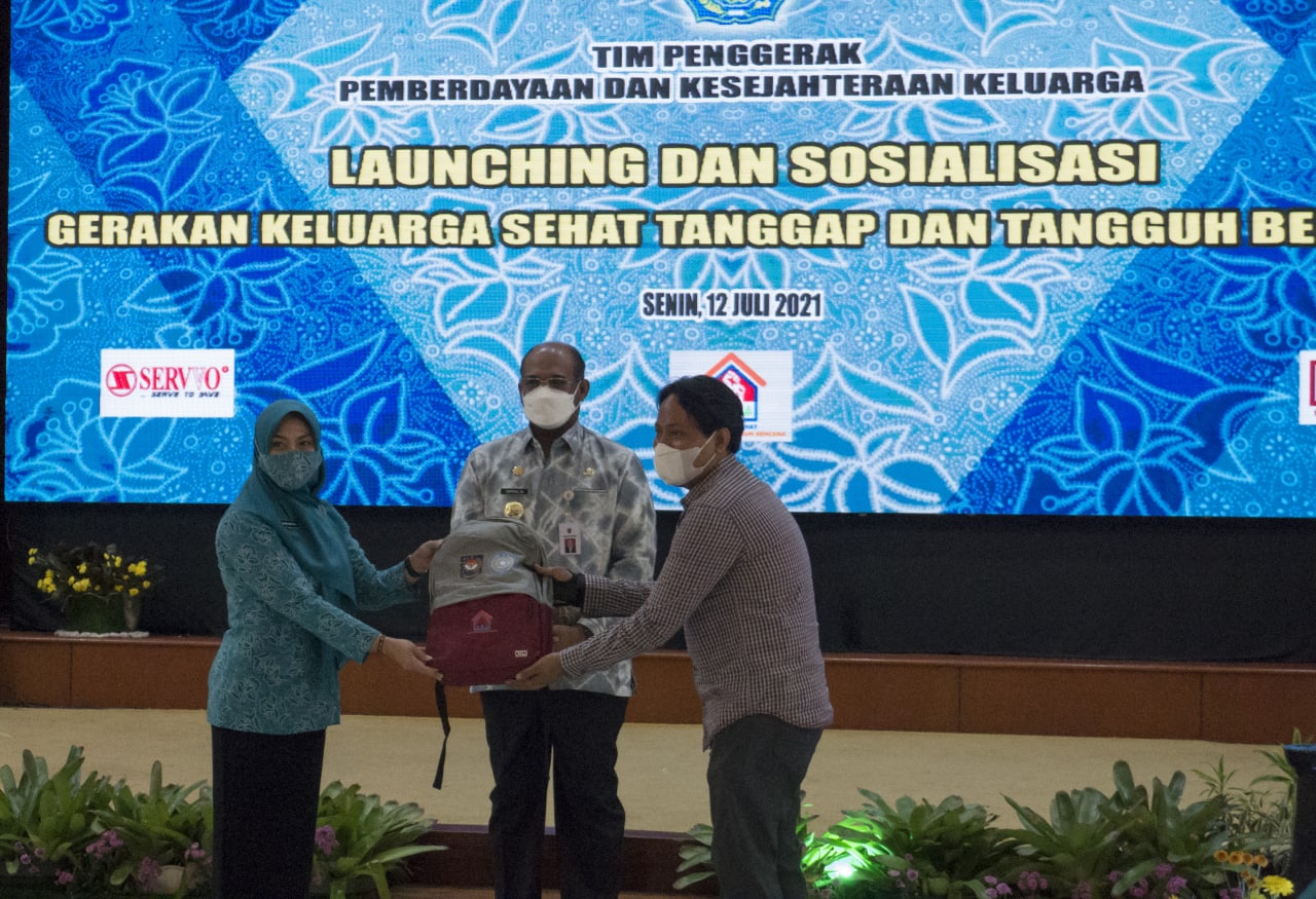 Peluncuran Gerakan Keluarga Sehat, Tanggap dan Tangguh Bencana