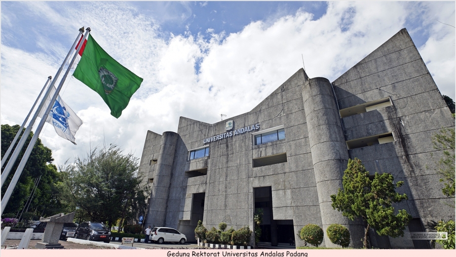 Gedung Rektorat Universitas Andalas, Sumatera Barat.