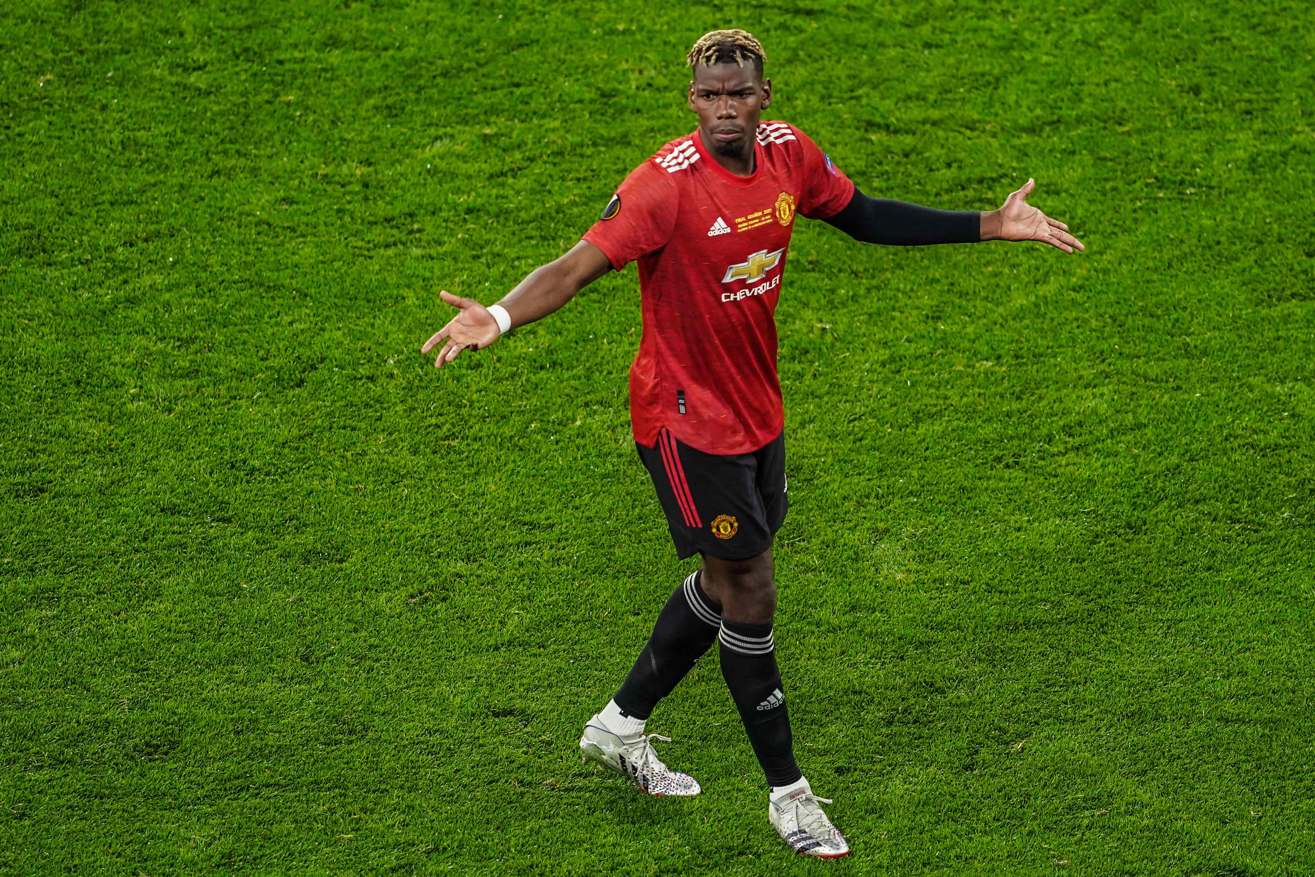 Gelandang Manchester United Paul Pogba