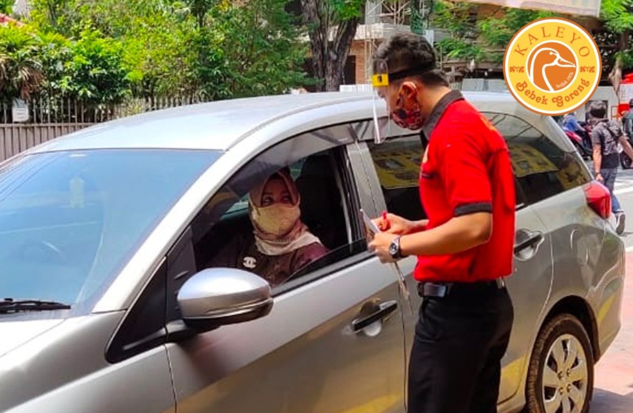 Layanan take away Bevbek kaleyo selama PPKM Darurat