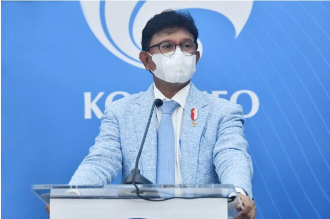 Menkominfo Johnny G Plate