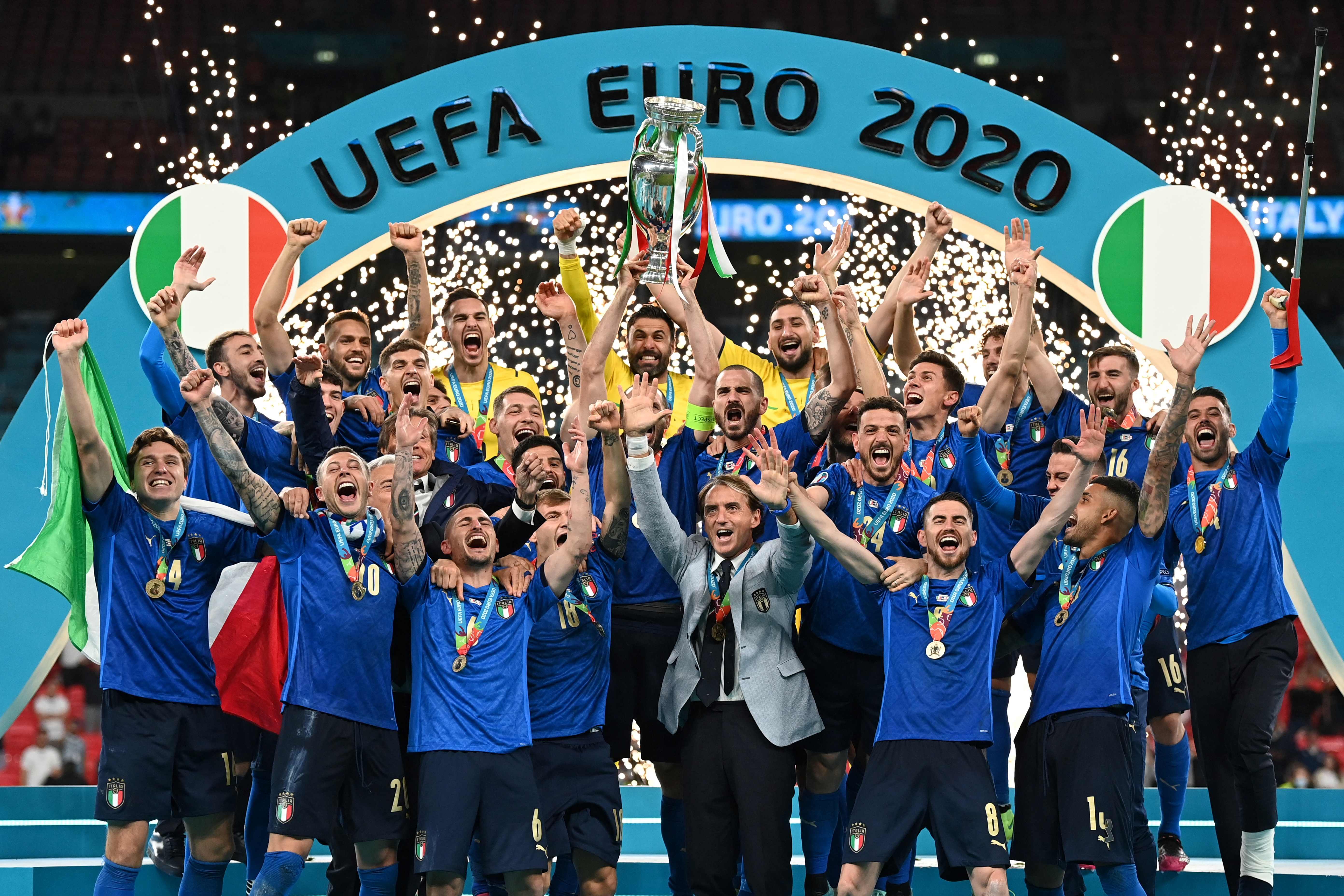 Kalahkan Inggris Lewat Adu Penalti, Italia Juara Piala Eropa 2020