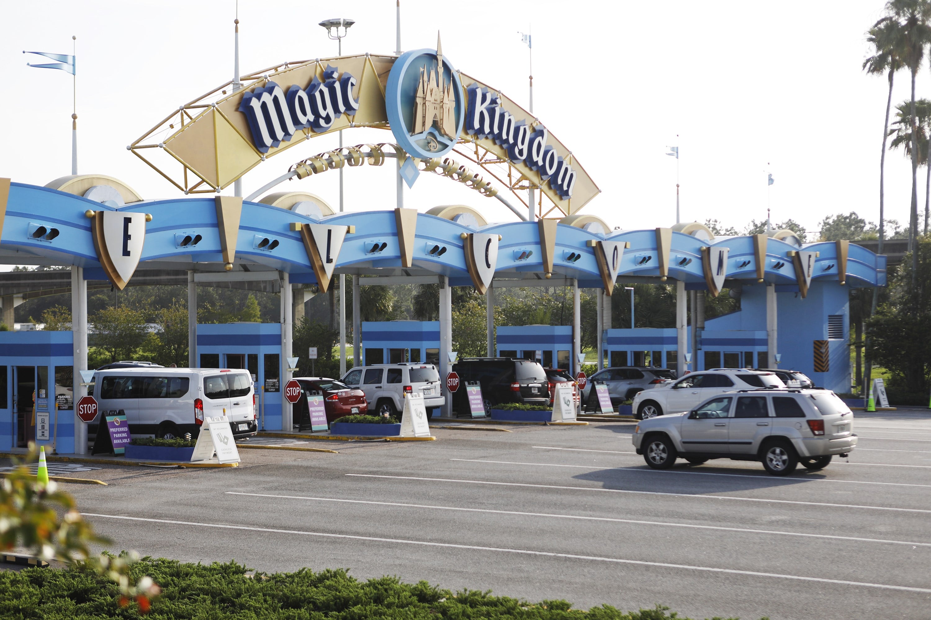 Ilustrasi: Salah satu theme park di Walt Disney di Florida