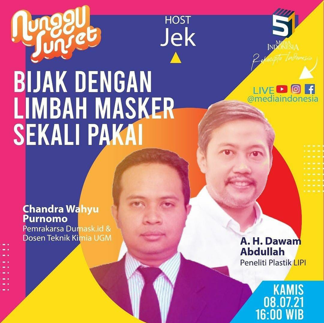 Limbah Masker Medis Masih bisa Didaur Ulang