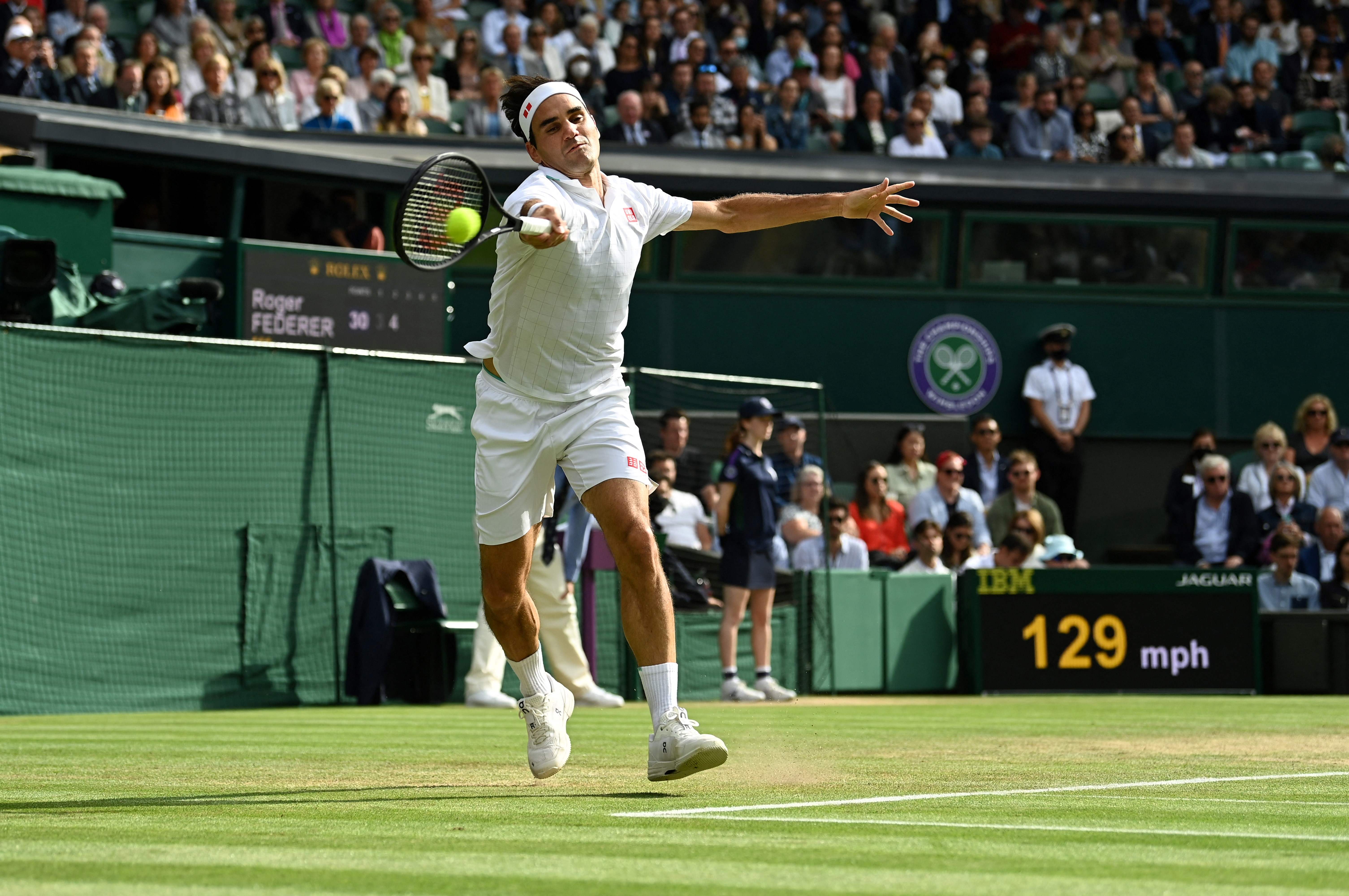 Petenis Swiss Roger Federer