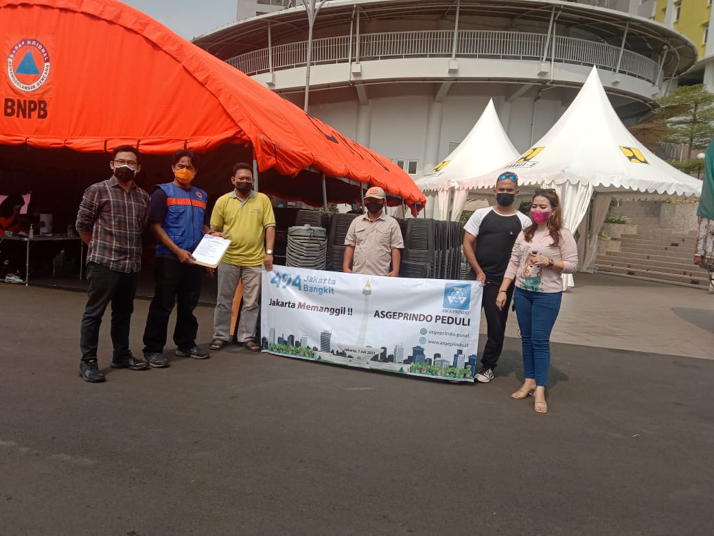 Kegiatan vaksinasi Covid-19 yang didukung asosiasi pengusaha untuk mencapai herd immunity.