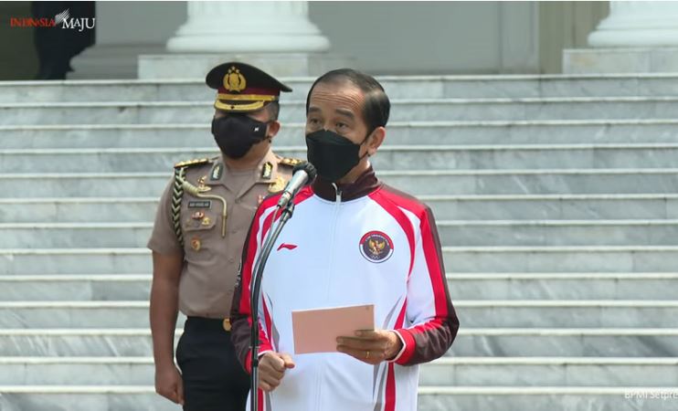 Ini Pesan Presiden kepada Para Atlet Olimpiade Tokyo