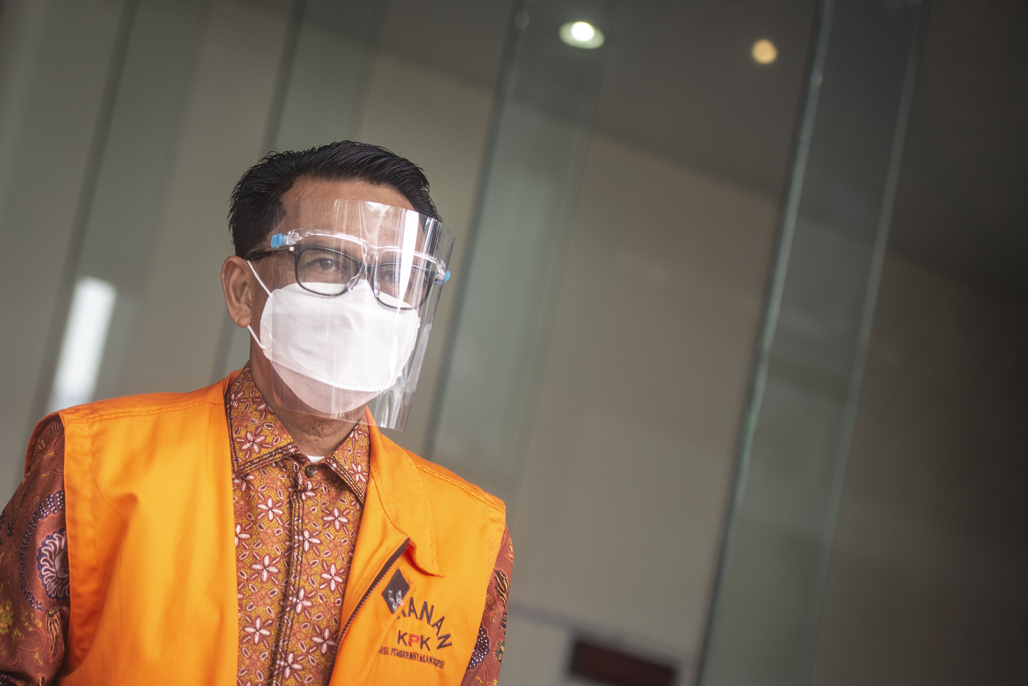 Gubernur Sulawesi Selatan nonaktif Nurdin Abdullah 