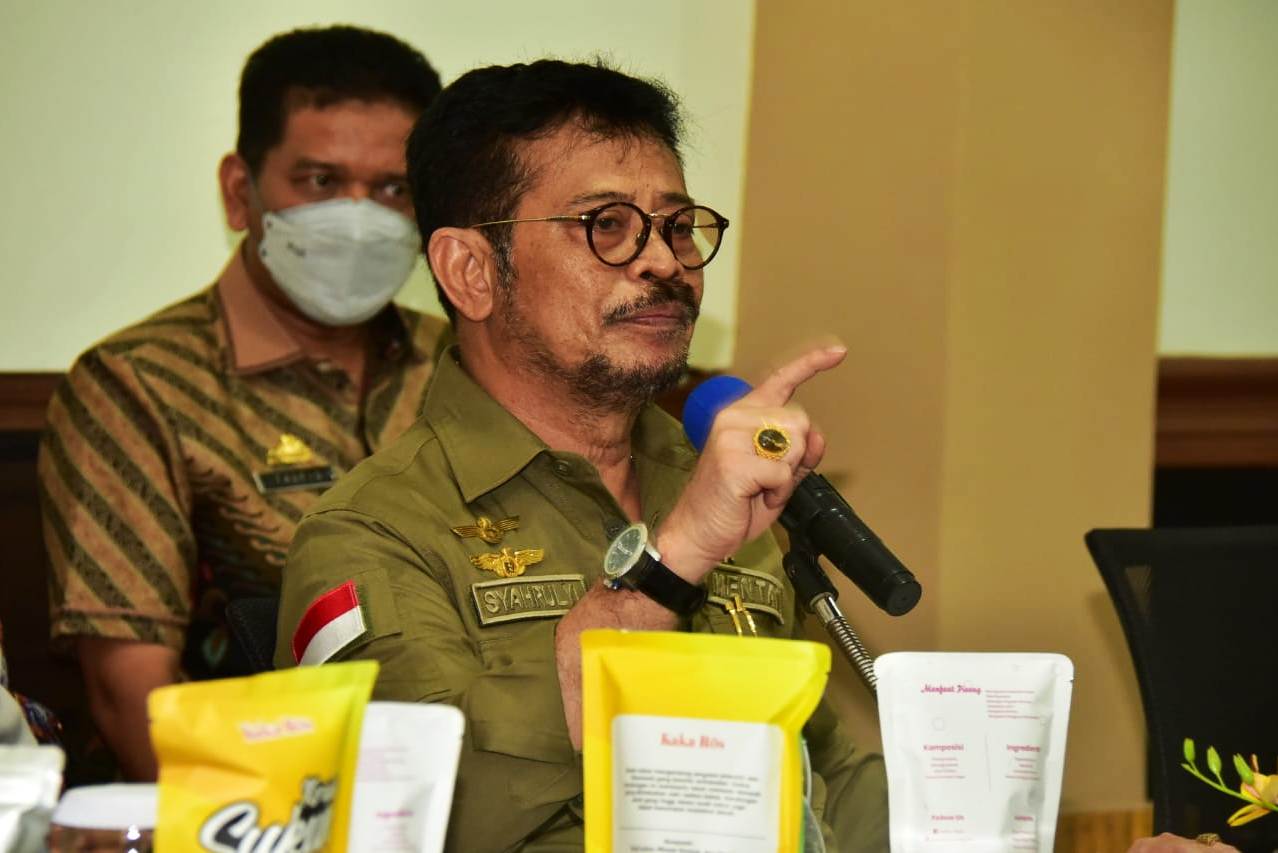Mentan Syahrul Yasin Limpo.