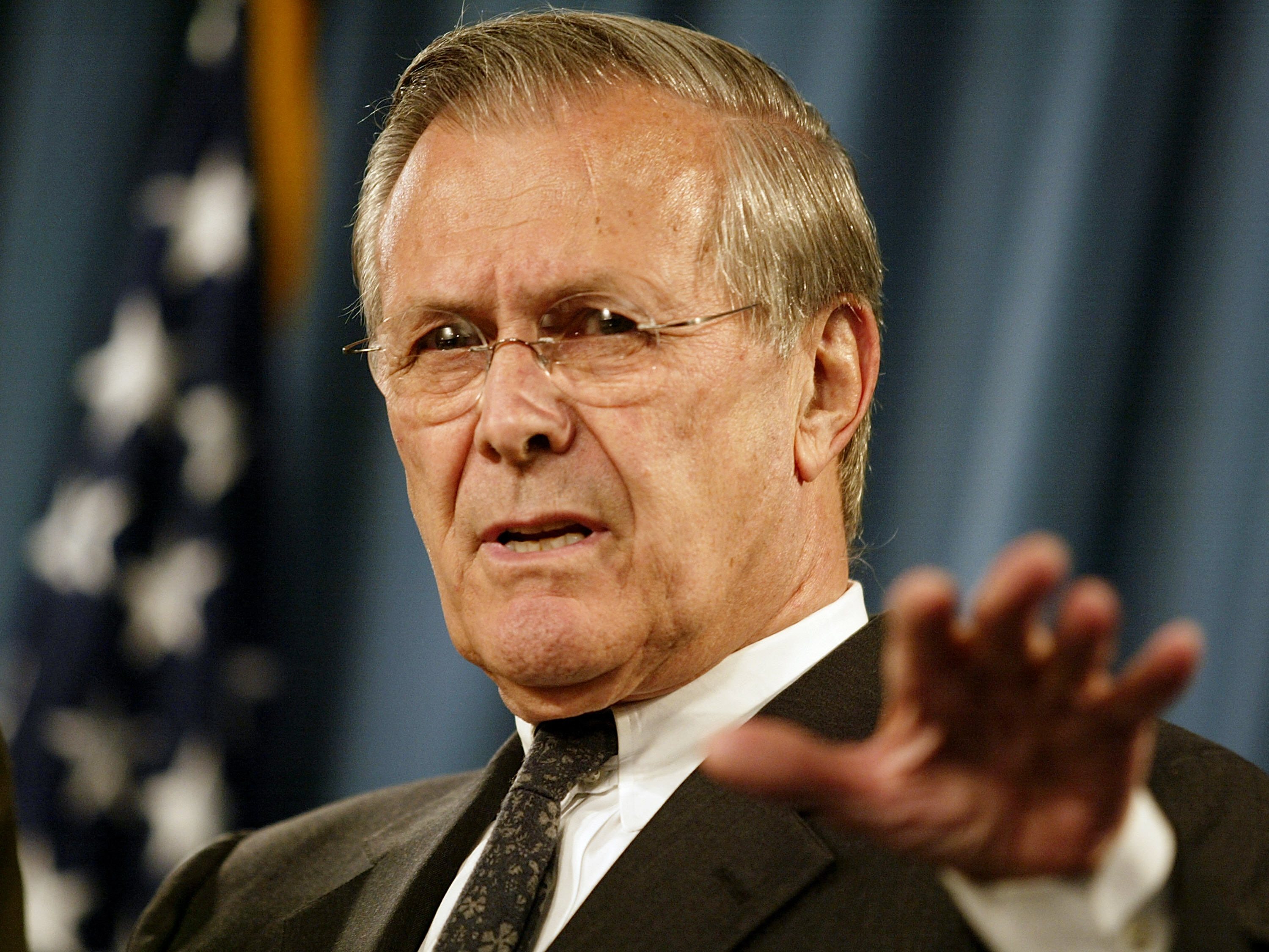 Mantan Menteri Pertahanan AS Donald Rumsfeld
