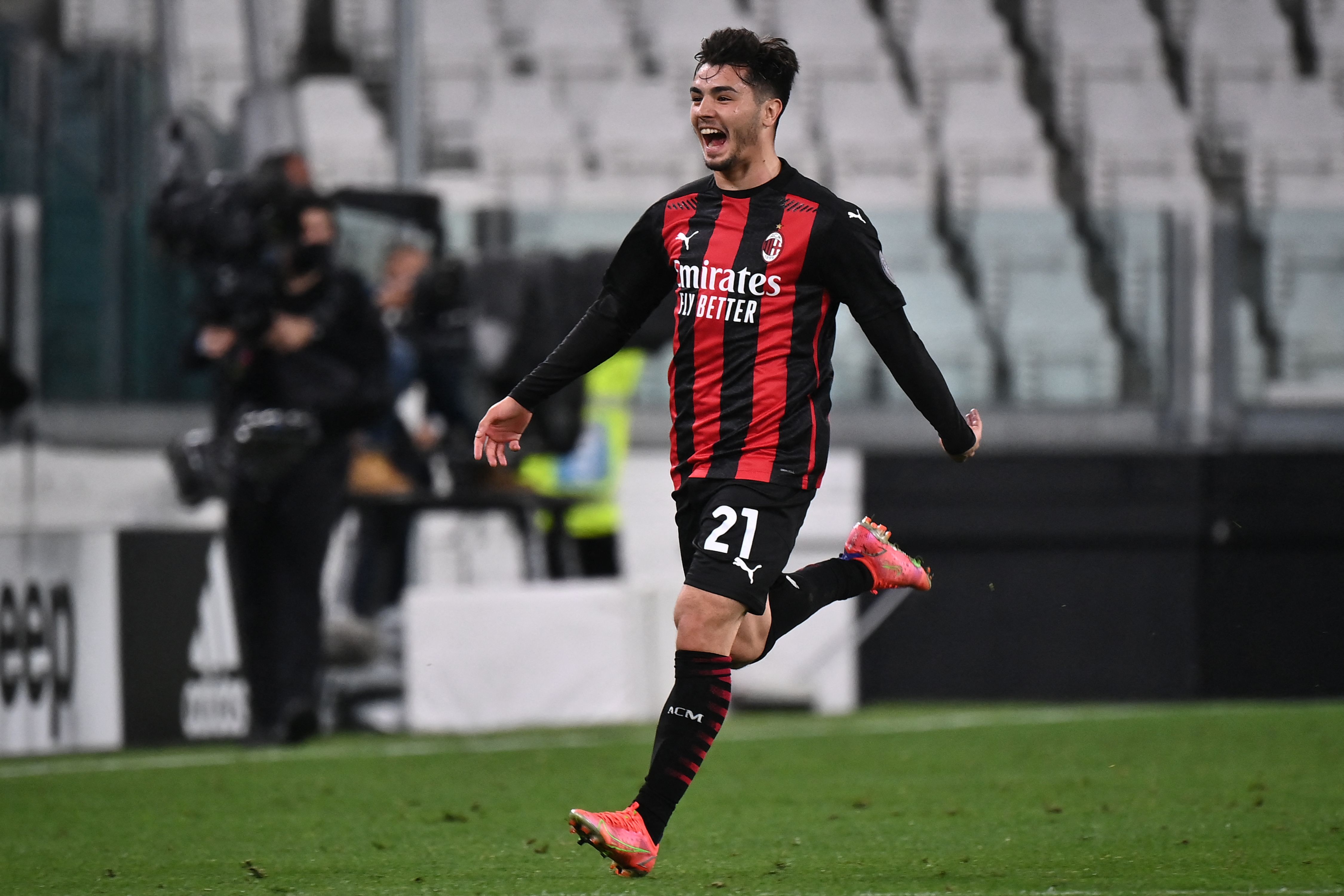 Gelandang AC Milan Brahim Diaz
