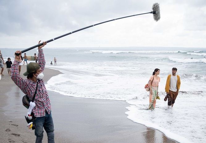 Syuting film A Perfect Fit