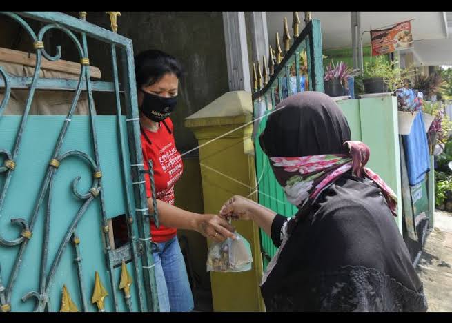 Ilustrasi isolasi mandiri