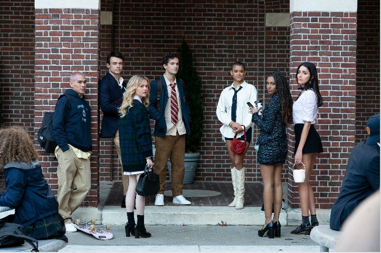 Cuplikan adegan dari serial Gossip Girl yang tayang di HBO.