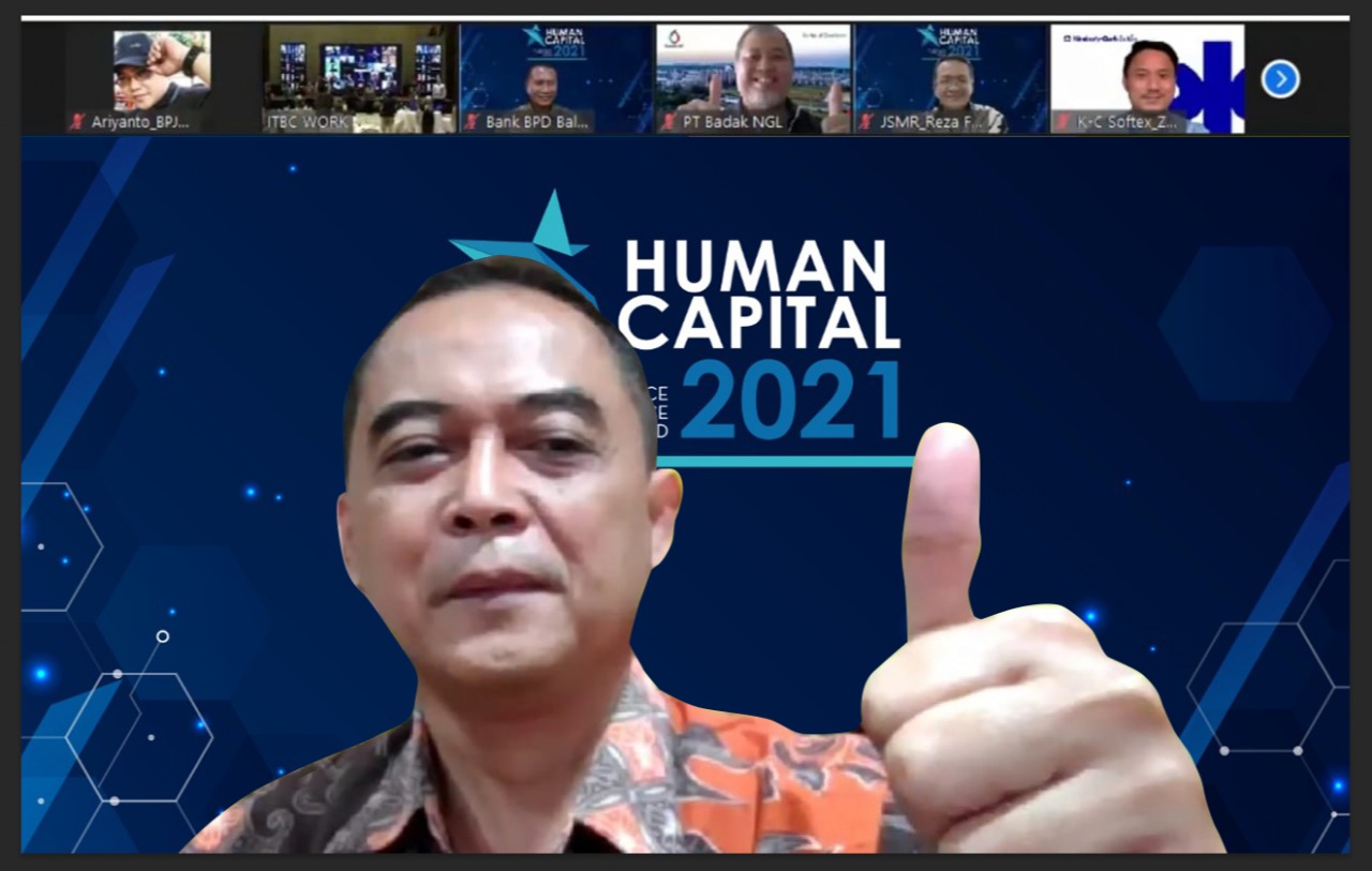 BPJAMSOSTEK Raih Empat Penghargaan Human Capital on Resilience Excellence Award 2021
