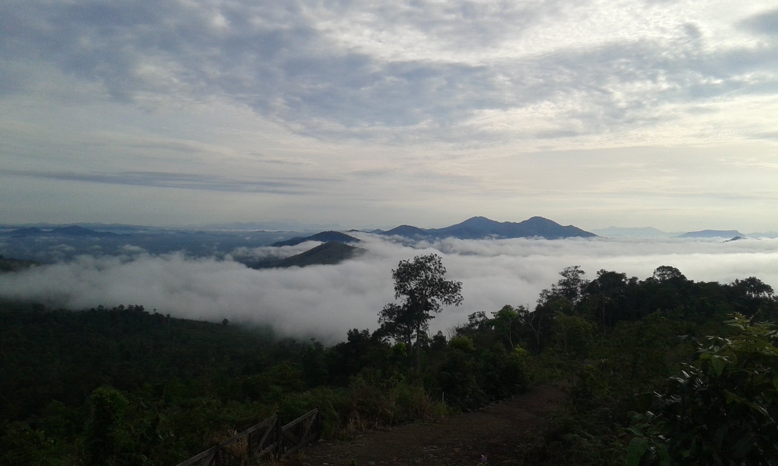 Taman Hutan Rakyat Sultan Adam, kembali ditutup menyusul kembali meningkatnya Covid -19 di Kalimantan Selatan, Selasa (13/7)