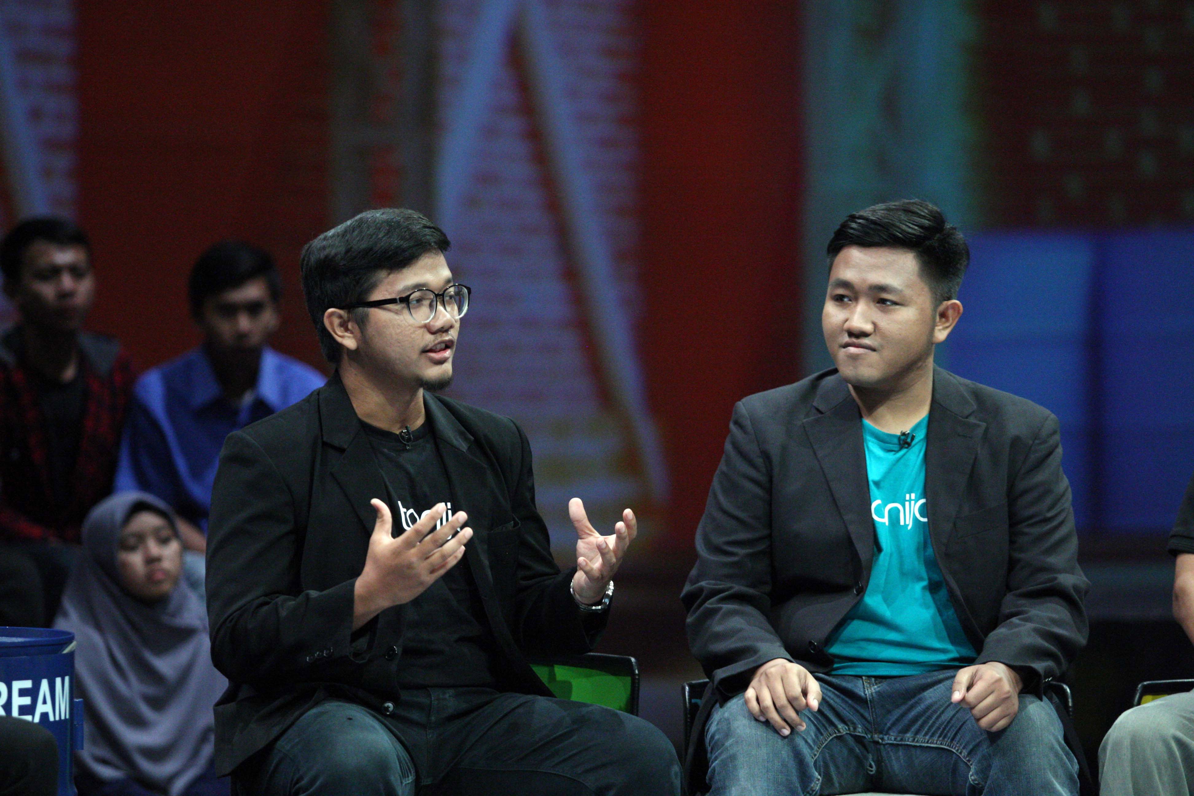  Kukuh Budi Santoso (COO & Co Founder Tanijoy) dan Muhammad Nanda Putra (CEO & Co Founder Tanijoy)