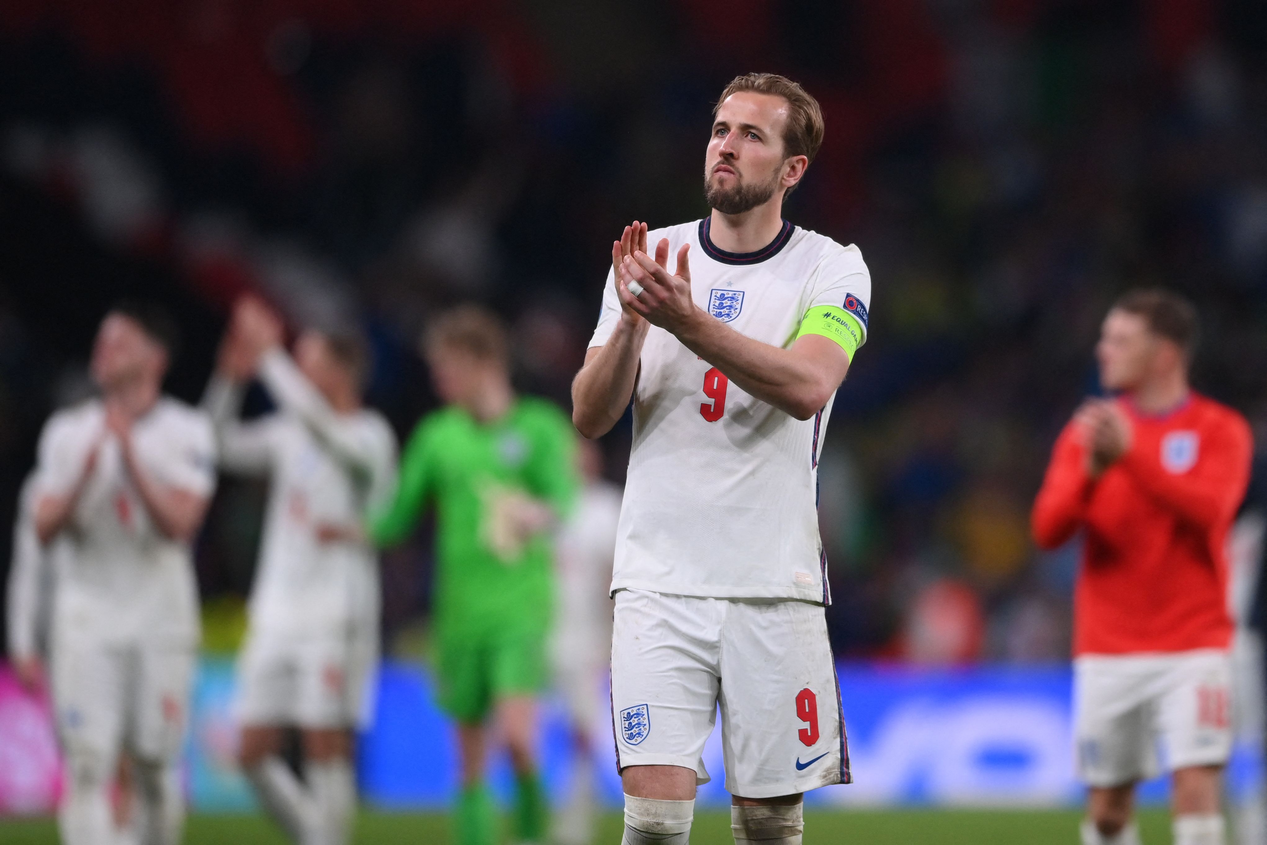 Penyerang Inggris Harry Kane 