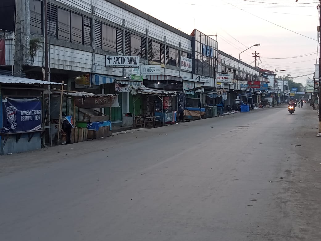 Suasana Pasar Bumiayu, Kabupaten Brebes, Jateng.