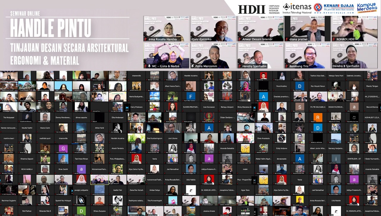 Seminar virtual mengenai handel pintu