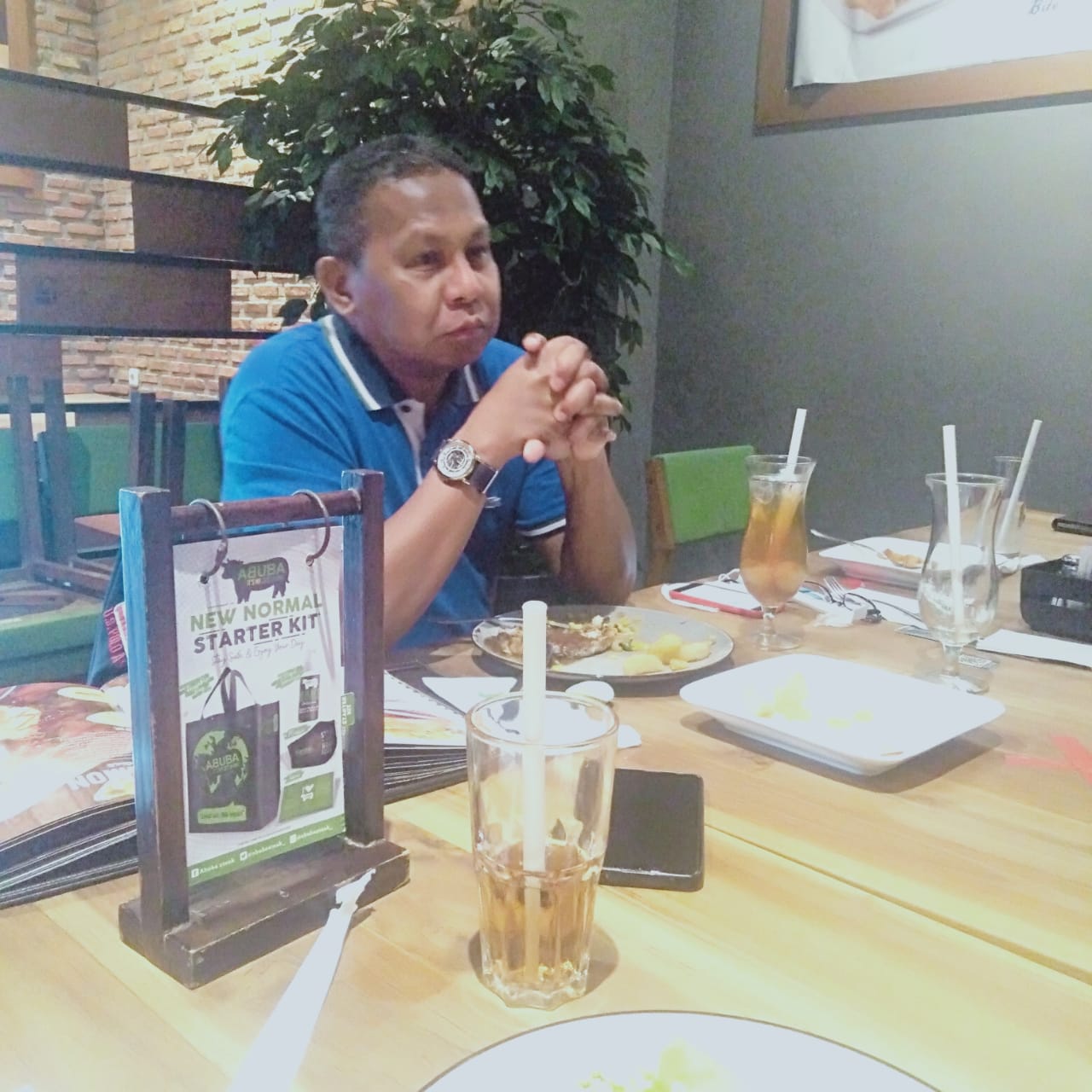 John Giscard, Dosen Universitas Multimedia Nusantara Tangerang asal Papua.