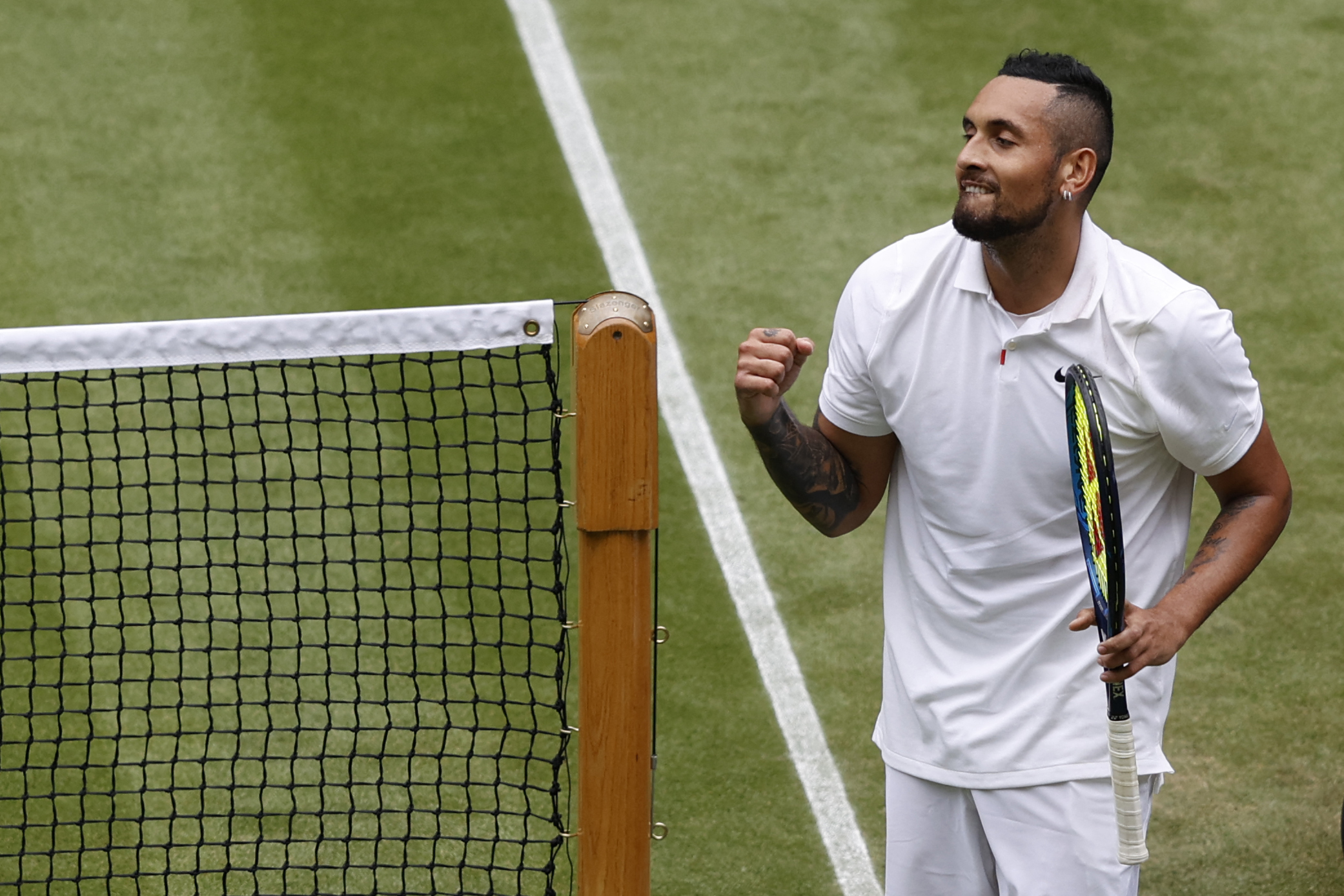 Kyrgios Melaju ke Putaran Kedua Wimbledon