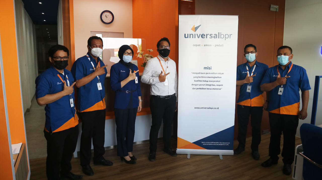 Peresmian kantor cabang BPR Bekasi Mas