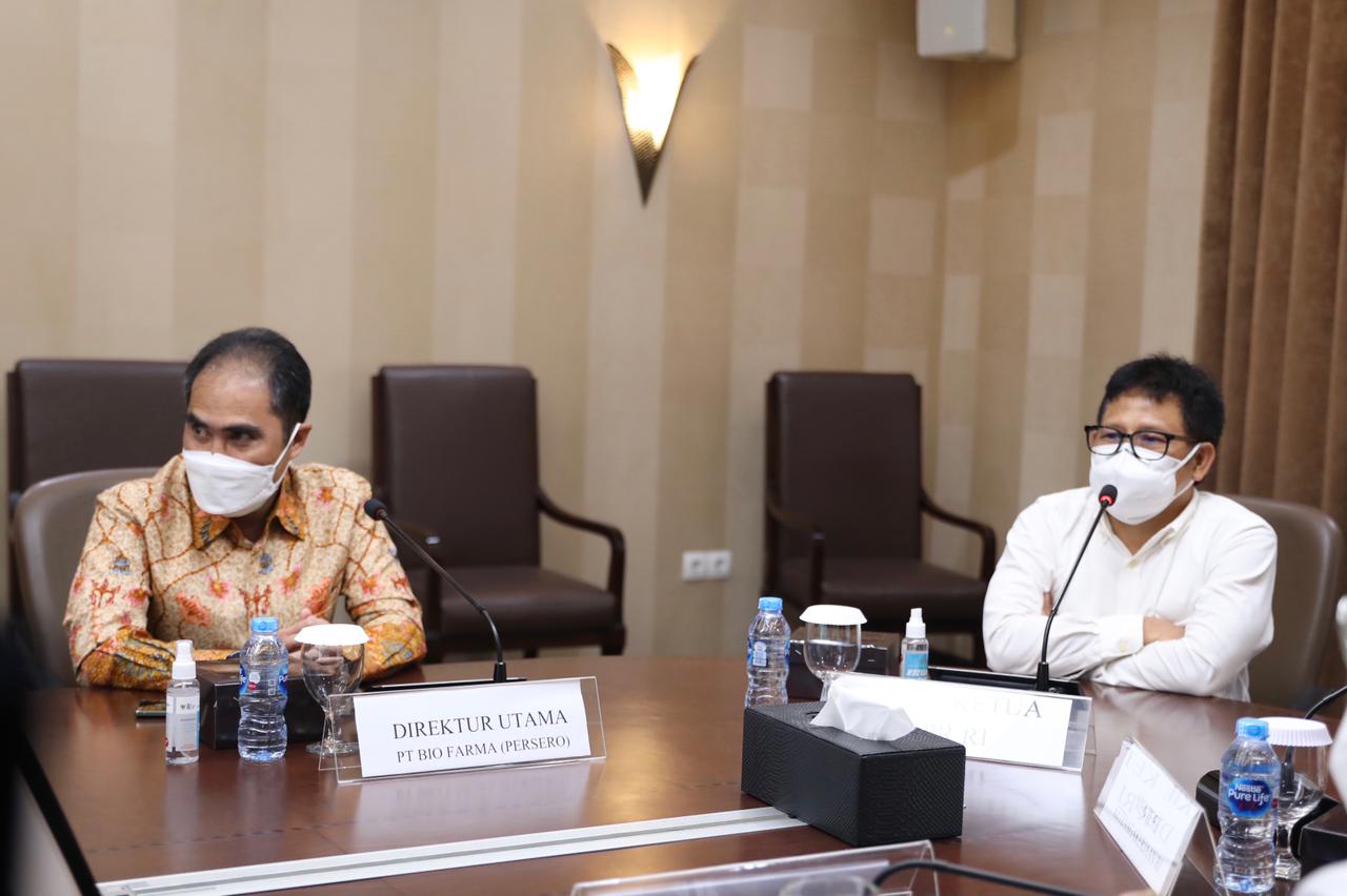 Kunjungi Biofarma, Gus Muhaimin: Stok Aman, Mari Sukseskan Vaksinasi Nasional