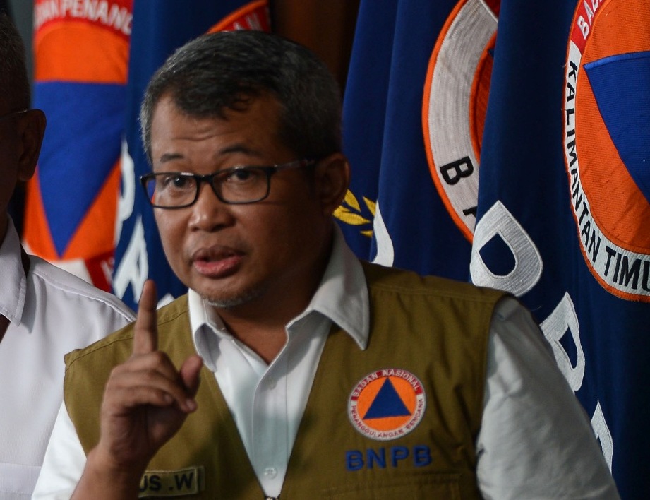 Plh. Deputi Bidang Sistem dan Strategi BNPB Agus Wibowo.